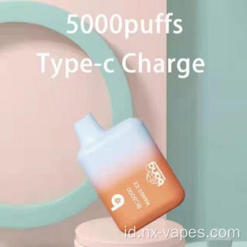 Harga bagus kualitas tinggi sekali pakai 5000puffs